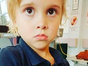 Lily Slater was one child stuck by discarded needles found in a park. (Facebook)