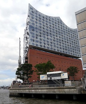 The stunning, new Elbphilharmonie concert hall on the Hamburg waterfront. (DAVE POLLARD/Toronto Sun)