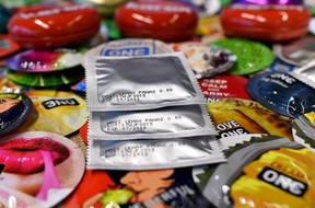 A cornucopia of condoms. GETTY IMAGES