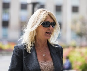 Witness Klara Kozak outside of the courthouse at 361 University Ave. in Toronto, Ont. on Tuesday September 24, 2019.