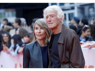 Roger Deakins and his wife Isabella James Purefoy Ellis arrive at the world premiere of the drama "The Goldfinch" at the Toronto International Film Festival in Toronto, Sept. 8, 2019.