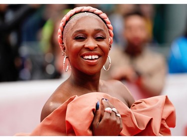 Cynthia Erivo arrives at the international premiere of the Harriet Tubman biopic "Harriet" at the Toronto International Film Festival (TIFF) in Toronto, Ontario, Canada September 10, 2019. REUTERS/Mark Blinch ORG XMIT: SIN906