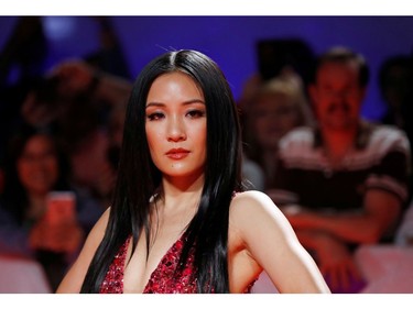 Constance Wu arrives for the gala presentation of "Hustlers" at the Toronto International Film Festival on Sept. 7, 2019 in Toronto.