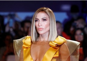 Cast member Jennifer Lopez arrives for the gala presentation of Hustlers at the Toronto International Film Festival (TIFF) in Toronto, Ontario, Canada September 7, 2019. REUTERS/Mario Anzuoni ORG XMIT: SIN514