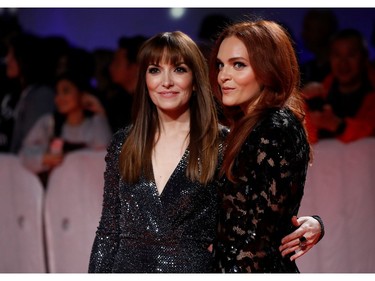 Director Lorene Scafaria and cast member Madeline Brewer arrives for the gala presentation of "Hustlers" at the Toronto International Film Festival in Toronto on Sept. 7, 2019.