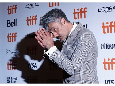 Director Taika Waititi arrives at the world premiere of "Jojo Rabbit" at the Toronto International Film Festival in Toronto, Sept. 8, 2019.