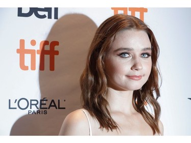 Actor Jessica Barden poses as she arrives at the world premiere of "Jungleland" at the Toronto International Film Festival (TIFF) in Toronto, Ontario, Canada, September 12, 2019.  REUTERS/Mario Anzuoni ORG XMIT: MMX704