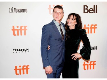 George MacKay and Essie Davis arrive at the world premiere of "True History of the Kelly Gang" at the Toronto International Film Festival (TIFF) in Toronto, Ontario, Canada September 11, 2019. REUTERS/Mark Blinch ORG XMIT: SIN236