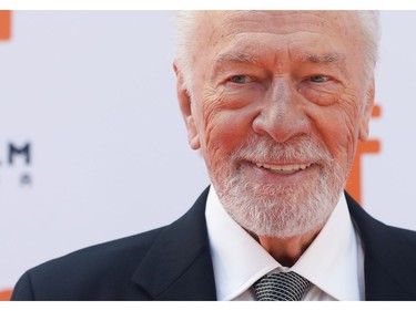 Cast member Christopher Plummer arrives for the special presentation of "Knives Out" at the Toronto International Film Festival in Toronto on Sept. 7, 2019.