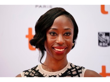 Nikki Amuka-Bird arrives at the North American premiere of "The Laundromat" at the Toronto International Film Festival (TIFF) in Toronto, Ontario, Canada September 9, 2019.  REUTERS/Mark Blinch ORG XMIT: SIN516