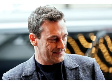 Jon Hamm arrives at the Canadian premiere of "The Report" at the Toronto International Film Festival (TIFF) in Toronto, Sept. 8, 2019.