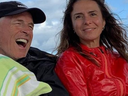 Uxbridge mother Suzana Brito, right, and American Gary Poltash are pictured in Muskoka. Both were killed in an Aug. 24, 2019 boating accident involving celebrity businessman Kevin O'Leary. (GoFundMe)