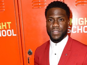 Actor Kevin Hart arrives at the premiere of Universal Pictures' "Night School" at the Regal Cinemas L.A. LIVE Stadium 14 on Sept. 24, 2018 in Los Angeles. (Kevin Winter/Getty Images)