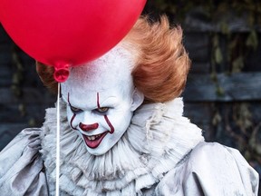 Pennywise from It appears to be on the hunt for a special Frappuccino honouring him.