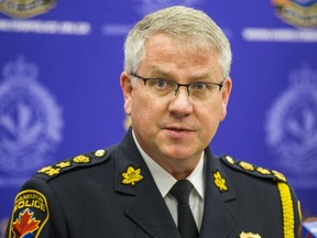 Hamilton Police Chief Eric Girt headquarters in Hamilton September 20, 2018. Ernest Doroszuk/Toronto Sun