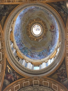 The inspiring dome of St. Peter’s Basilica, the world’s largest church. (Lance Hornby/Toronto Sun)