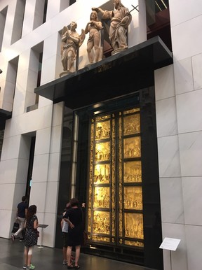 The Gates of Paradise doors by Lorenzo Ghiberti celebrated Florence’s delivery from a plague. (Lance Hornby/Toronto Sun)