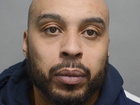Matthew Costain, 34, of Toronto, is wanted in connection with a shooting that left four injured at a nightclub on Monday, Aug. 5, 2019. (Toronto Police handout)