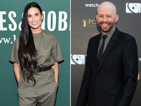 Demi Moore and Jon Cryer.