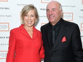 Linda and Kevin OLeary. GETTY IMAGES