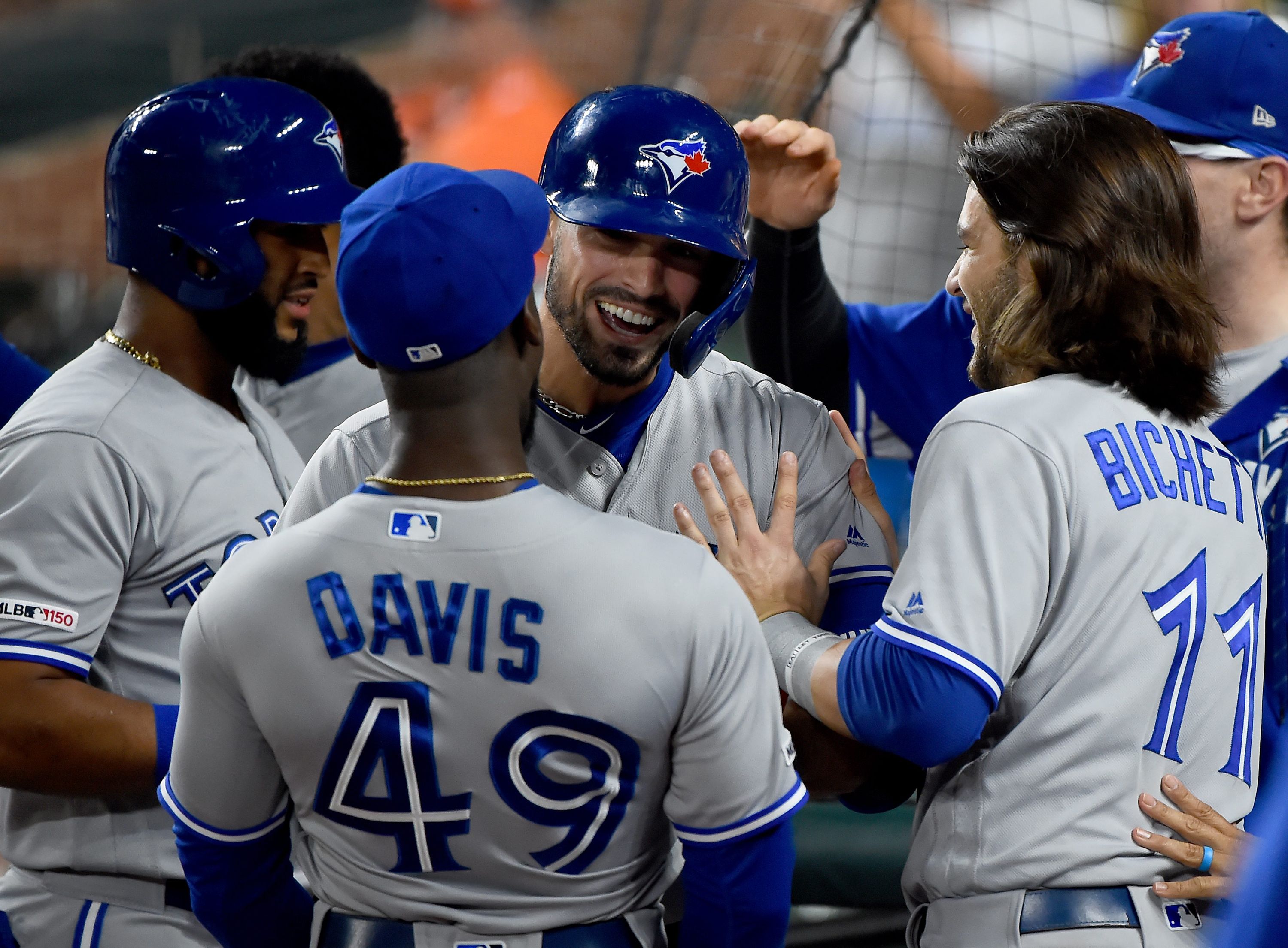 Cavan Biggio hit for cycle, just like dad Craig