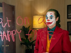 Joaquin Phoenix in a scene from Joker. (Warner Bros.)