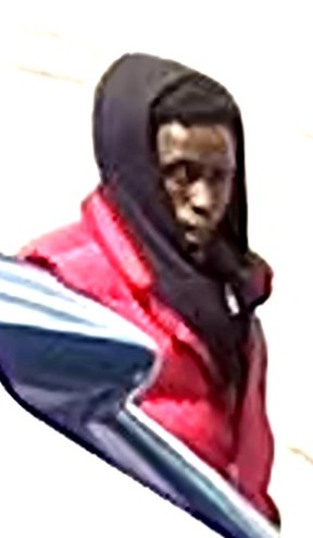 An image released by York Regional Police on Sept. 6, 2019 of a suspect in an alleged gun crime involving a law firm in Vaughan.