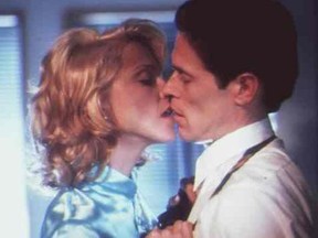 In Body of Evidence, 1993, Willem Dafoe casts aside ethical considerations and has sex with his client, Madonna, who has been accused of murdering her husband by having sex with him and causing a heart attack.  .