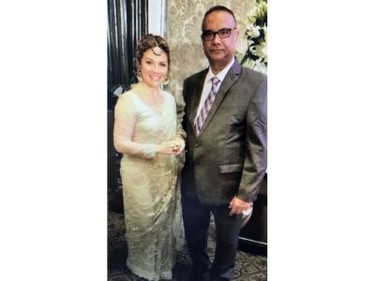 Justin Trudeau's wife, Sophie Grégoire Trudeau, posed for a photo with Jaspal Atwal in February, 2018.