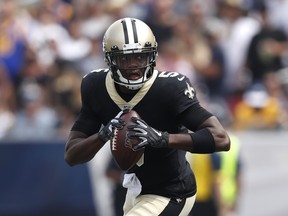 With Drew Brees out with an injured thumb, Teddy Bridgewater is now the starting QB for the Saints. GETTY IMAGES
