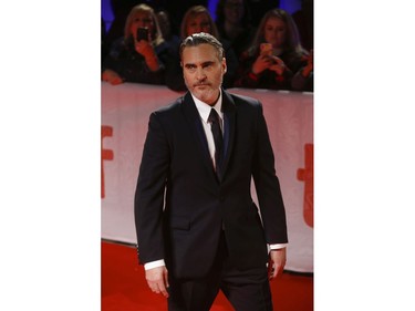 Premiere of The Joker with (pictured) Joaquin Phoenix as the Joker during the Toronto International Film Festival in Toronto on Monday September 9, 2019. Jack Boland/Toronto Sun/Postmedia Network