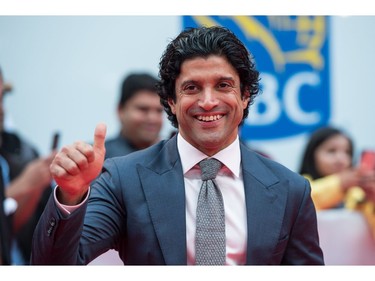 Farhan Akhtar attends "The Sky is Pink" premiere at the Toronto International Film Festival on Sept. 13, 2019 in Toronto.