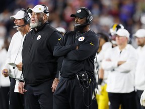 Mike Tomlin and the Pittsburgh Steelers were humiliated by the New England Patriots on Sunday 30-3. (Getty Images)