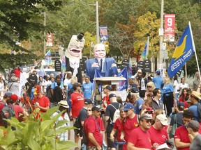 Thousands attended the 125th annual Labour Day parade with many organized labour unions marching from Queen St. W. and University Ave. to the CNE in a celebration of workers' rights in Toronto on Monday Sept. 2, 2019.