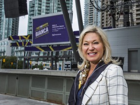 Mississauga Mayor Bonnie Crombie at Mississauga's Celebration Square on Friday September 13, 2019.