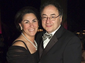 Honey, left, and Barry Sherman.