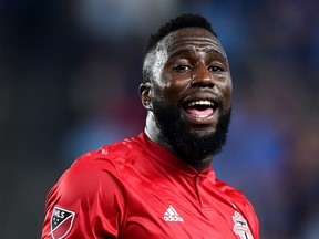 TFC forward Jozy Altidore injured his quad on Sunday. (GETTY IMAGES)