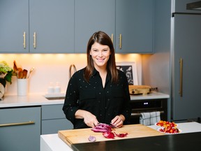 Gail Simmons favourite room is her kitchen, because she designed it herself. The kitchen “is incredibly functional with clean lines and it’s beautiful and soothing.”   - Christine Han Photography