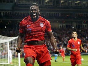 TFC's Jozy Altidore should be able to play on Saturday against D.C. United. (GETTY IMAGES)