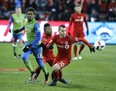 TFC's Sebastian Giovinco led the team to the MLS Cup final in 2016. (MICHAEL PEAKE/Toronto Sun)
