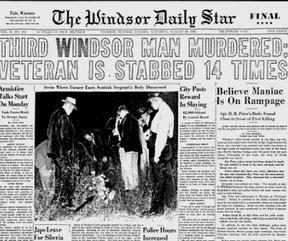 Windsor was terrorized by a mad slasher who targeted gay men. WINDSOR STAR