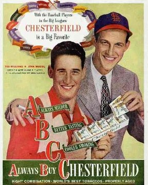 After the gruelling war, many people just wanted to listen to the ball game with stars like Ted Williams and Stan Musial.