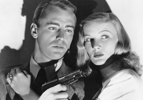 Film noir movies like The Blue Dahlia reflected the darkness hidden in the post-war years.