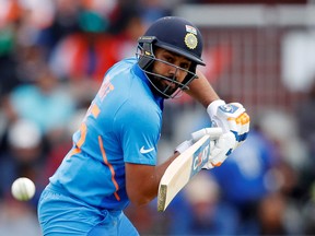 India’s Rohit Sharma was back in action carving out five magnificent centuries against New Zealand.  Reuters