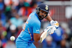 India’s Rohit Sharma was back in action carving out five magnificent centuries against New Zealand. Reuters