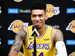 Now with the Los Angeles Lakers, Danny Green played a big part in the Raptors’ championship run last season.  Robert Hanashiro/USA TODAY Sports