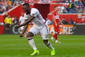 Jozy Altidore and Toronto FC head into Sunday’s match on a nine-game unbeaten streak in MLS play. (USA TODAY)