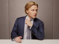 Investigative reporter Ronan Farrow, author "Catch and Kill," earlier this week in New York. His new book delves into the Harvey Weinstein and Matt Lauer cases, among others. The Washington Post by Mary Inhea Kang