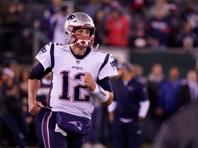 Tom Brady and the New England Patriots are once again double-digit favourirtes this week, this time by 12.5 points over the Cleveland Browns. (Robert Deutsch/USA TODAY Sports)