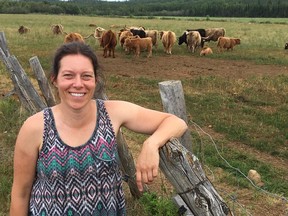 Sophie Talbot’s family farm produces top-notch beef and goat meat for Charlevoix’s high-end restaurants. (Kevin Hann)